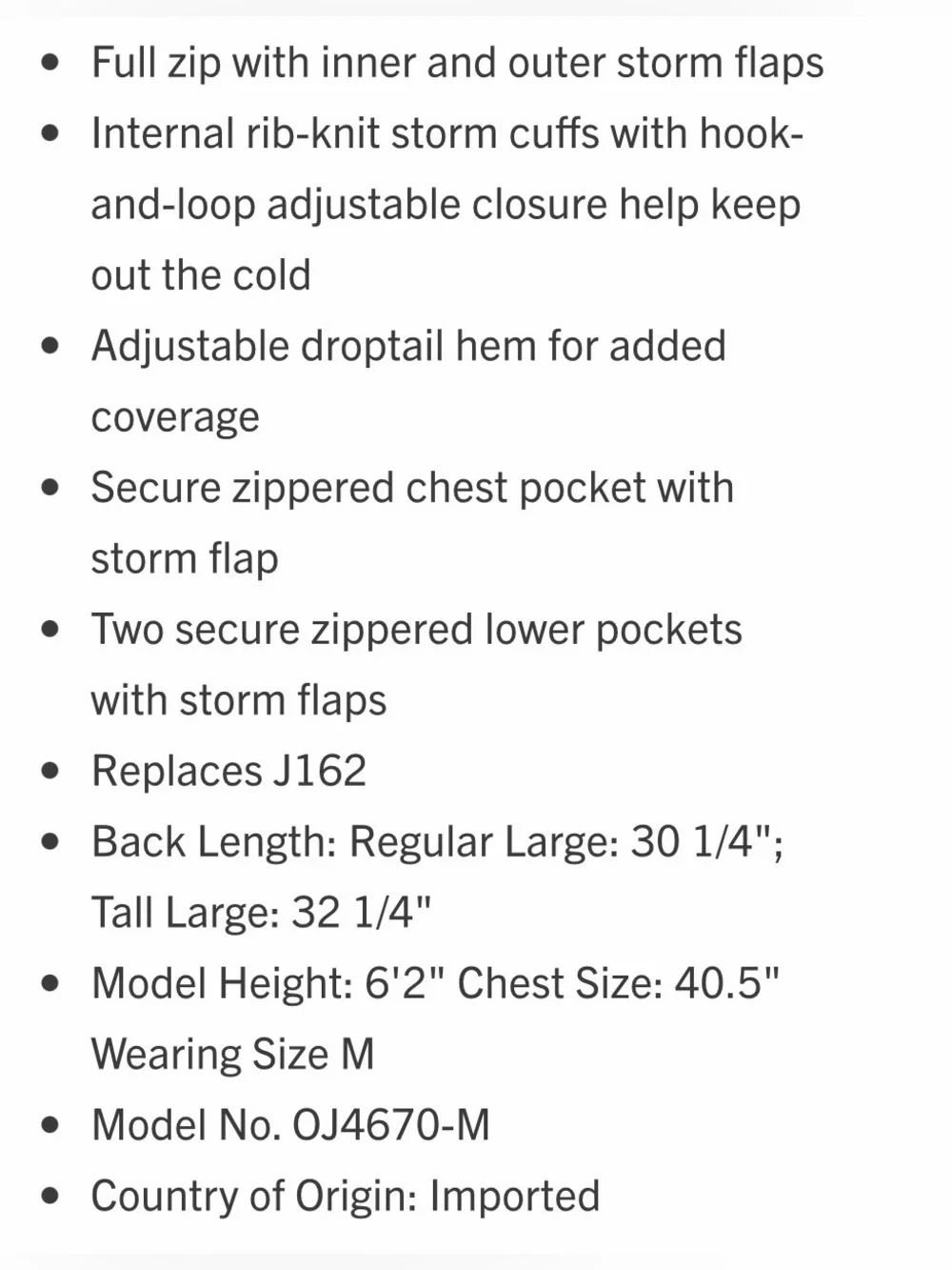 Carhartt water resistant